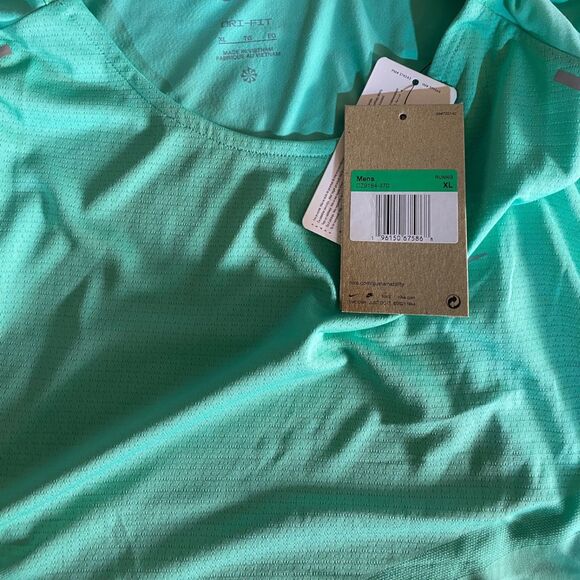 Nike Dri-FIT Women’s XL Lightweight Breathable Athletic Training Tee Mint Green - Picture 5 of 7